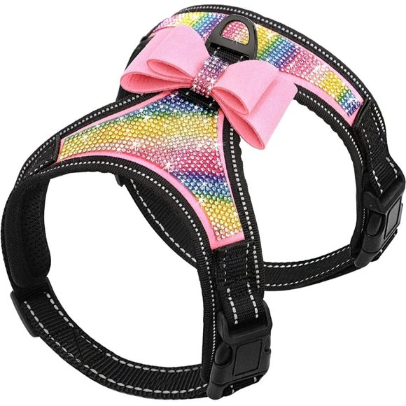 Medium Bling Rhinestone Dog Harness
